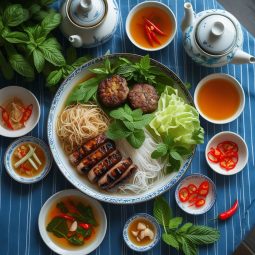 CARAMELISED PORK BELLY SLICES PATTIES NOODLE SALAD TLM Blog