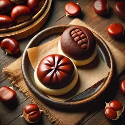 Chestnut Bao TLM Blog Bánh bao trắng mịn với nhân hạt dẻ ngọt bùi thơm lừng
